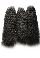 Extensões de cabelos micro anel Afro Afro Bundles de cabelo humano curly Curly Micro Loop Human Hair Extensions 300s Micro Bad Meropean 300G2800667