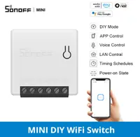 SONOFF MiniR2 Smart Home Controll Wifi Switch 2 Way DIY Mode Module APPVoice LAN Timer Compatible With Alexa5225663