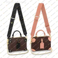 LVS Bag Louisity Diseñador de moda Petite Malle Souple Cross Cody Shoulgs Bags M45571 Polso de lujo Ansmán