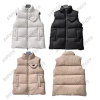 Chaquetas de dise￱ador de invierno chalecos para mujer de parkas impermeables para mujeres chaqueta sin mangas sin mangas