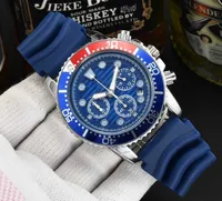Luxury Designer High Fashion Sports Young Men Top Japan Brand watches Six-pin All Dial Work quartz watch Display Calendar