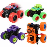 Educational Inertia Four-Wheel Drive Children and Boys Drop-Resistant Model off-Road Vehicle Toy Car Birthday Gift