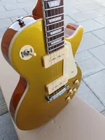 Standard E -Gitarre Gold Top Environmental Protection Paint Mahagoni Silberzubeh￶r erh￤ltlich