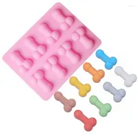 Baking Moulds Cute Sexy Penis Cake Mold For Soap Birthday Fondant Chocolates Ice And Shape Dick Cream