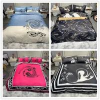 Home Textiles Bedding Set Designer C Household Duvet Cover Sets Bed Sheet Pillowcase Bedding Supplies 4pcs
