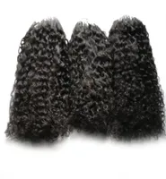 Extensões de cabelos micro anel Afro Afro Bundles de cabelo humano curly Curly Micro Loop Human Hair Extensions 300s Micro Contaim European 300G7380833