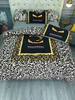 Luxury designer Bedding Sets Cotton Sanding Duvet Cover Set Pillowcase Duvet Covers 4pcs