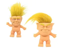 2020 Donald Trump Troll Doll Funny Trump Simulation Creative Toys Vinyl Action Figures Hair Dolls Funny Hand Play Toy Childre1846426