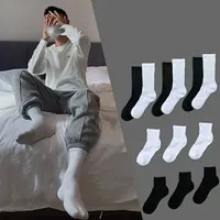 Socks Mens Womens Fashion Stocking Sport Cotton Embroidery Trend Hip Hop cotton 10 pairs men's stockings
