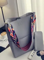Nigedu Brand Designer Женская сумочка большая мощность красочная ремня плечевой сумки pu
