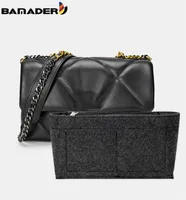 BAMADER Handbag Women Makeup Organiser Felt Insert liner Travel Organizer Portable Cosmetic Bag Shaper For Neonoe 2206023599749