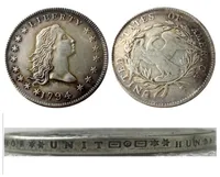 US Metal Flowing 1794 Coins argent￩ Prix de poil de cheveux Dies Dies Craft Dollar Factory Copy LDCDD