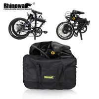 Panniers Bags Rhinowalk 16" 20" Folding Bike Carry Portable Bicycle Cycling Transport Case Travel Bycicle Accessories 221128