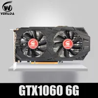 Видеакарта GPU GPU VEINEDA GTX 1060 6GB 192BT GPU GPU для игр NVIDIA GEFON