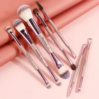 Makeup Tools 7 Pcs Double Head Brushes Set Foundation Blush Powder Eye Shadow Blending Concealer Beauty Cosmetic Brush Kit 221128
