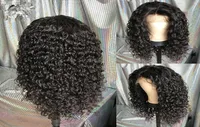250 Density Pre Plucked 360 Frontal Wigs 10quot22quot Water Wave Brazilian Lace Front Human Hair Wig4974651