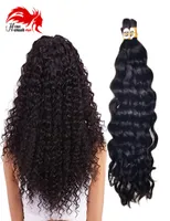 Human Bulk Hair For Micro Braids Deep Curly Wave brazilian Braiding Hair No Weft8052426