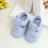 First Walkers Born Baby Girl Boy Shoes Soft Sole Crib Canvas Sneaker Toddler Infant Cloth Zapatos