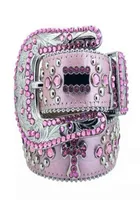 Fashion Belts for women mens designer BB simon Shiny Rhinestones Multicolor9156803