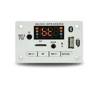 MP4 Players 12V Wireless Bluetooth 50 MP3 WMA Decoder Board Audio Module Support USB TF AUX FM Recording Function For Car Acces5928318