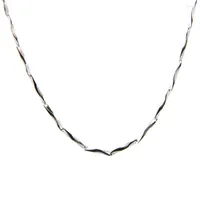 Łańcuchy Cluci 3pcs 16 "18" 925 Srebrny Srebrny Łańcuch Modna Biżuteria dla kobiet/mężczyzn Naszyjnik wiszący SN028SB-1