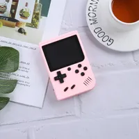 Handheld Game Players 400-in-1 Mini Portable Retro Video Game Console Support TV-Out AVCable 8 Bit FC Games with 5 colors