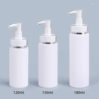 Storage Bottles 10PCS Empty 120ML 150ML 180ML Refillable Cosmetic Round Shampoo Lotion Container