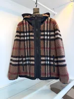 Дизайнер 21SS Мужская шерстяная куртка сгущенная тепловая классическая антикварная зимняя пара