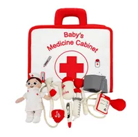 Kinder039s medizinische Box bequem Spielzeug für Eltern Kinderanzug House Requisiten dekorieren