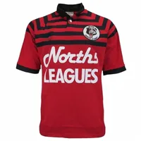 T-shirty na świeżym powietrzu North Sydney Bears 1991 Retro Rugby Jersey Sport koszulka S-5xl 221128