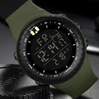 Wristwatches SANDA Brand Digital Watch Men Sport es Electronic LED Male Wrist For Clock Waterproof Wristwatch Outdoor Hours 221129