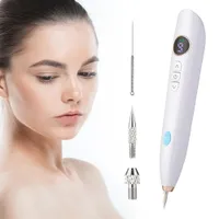 Face Care Devices Skin Tag Remover Warts Eliminator LCD Plasma Pen Papillomas Electric Laser Tattoo Removal Freckle Dark Spot Mole Cauterizer Kit 221128