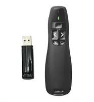 Neuer R400 24GHz USB Wireless Moderator Red Laser Pointer PPT Fernbedienung für PowerPoint -Präsentation DHL 6020986