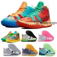 Kyrie 7 7S Men Basketball Shoes Visions Room Fire Air and Earth Water Conceits Horus Rings Final Icons of Sport 2022 Fashion Trainers