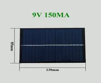 30PCS Mały panel słoneczny 9 V 150MA 135 W 130 mmx85 mm dla baterii 36 V1273000