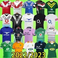 2022 2023 Jerseys de la Ligue de rugby France Angleterre Australie Coupe du monde Irlande Écosse Jamaïque Équipe nationale Fidji 22 23 Hongrie Tonga Samoa South Usas Nouveau Afrique Zélande