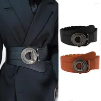 Belts 2022 Ladies Fashion Vintage Tunic Elastic Wide Girdle Dress Shirt Decoration For Women Luxury Designer Brand Corset Belt