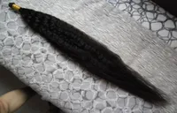 Brazilian Coarse yaki Human Braiding Hair Extensions No Weft 1 Pc 1026 Inch kinky Straight human Hair Bulk 25cm65cm7764174