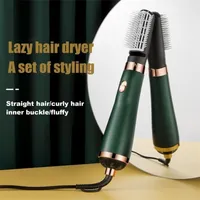 Curling Irons Curling Irons Hair Dryer Brush 3 Gears Multifunctional Simple Professional One Step Air Brushes for Home 221129