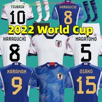 Japan 2022 soccer jerseys MINAMINO 10 ITO ASANO MACHINO UEDA SOMA MAEDA KAMADA DOAN KUBO MORITA ENDO MITOMA WORLD CUP fans version football shirts men kids kit