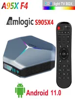 A95X F4 Android 11 TV Box Amlogic S905X4 Quad Core 4G 32G 24G 5G WiFi Bluetooth 8K RGB Light Smart TVbox2062679