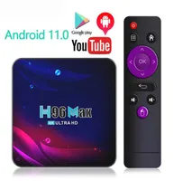 H96 Max V11 Android 11 TV Box RK3318 4G 64G Bluetooth 40 Google Voice 4K 24G 5G SMART SET TOP BOX3144255