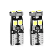 T10 W5W LED Signal Lamps 3030 SMD Chips 168 194 Interior Reading Light Day Running Light Tail Bulb Brake Lights White Color