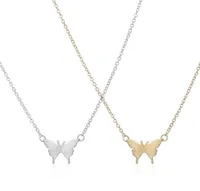 selling New Arrival Gold Necklace Cute Butterfly Pendant Insect Necklaces for Women Simple Animal Women Long Necklace EFN004F6898134