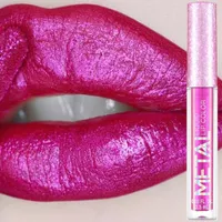 Lip Gloss 12 Colors Metal Glitter Waterproof Nude Matte Rose Pink Liquid Lipsticks Lasting Not Fading Tint Makeup Cosmetic