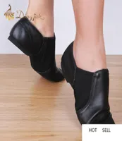 Zapatos de baile latino estiradores de cuero genuino para mujeres zapatos de ballet maestros039s excercise zapato3191332