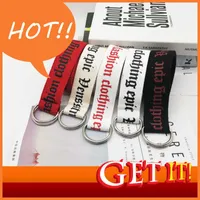Fashion Design Belt Weaving Korean Bf Letter Printed Canvas Double Ring Buckle Male and Female General Purpose Student Couple Fashionable