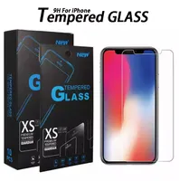 2022 9H Screen Protector For iPhone 14 Plus Pro Max 7 8 XR XS Clear Shockproof Tempered Glass 11 12 13 Mini Protective Film with retail package