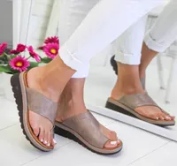 selling large size women sandals beach shoes summer set toe flat sandals and slippers women 7 colors8925388