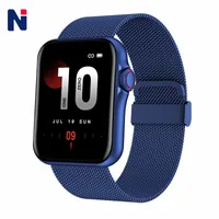 NAC121 Smart Watch Men Senhoras 24 horas Detecção de freqüência cardíaca Rastreador de fitness Bluetooth